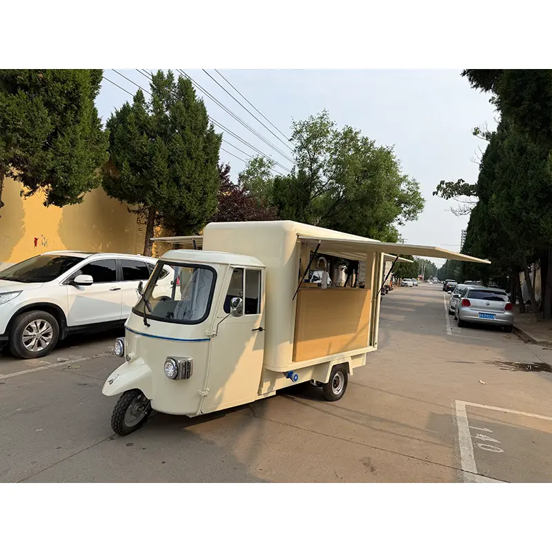 کامیون قهوه بار سیار Piaggio Ape